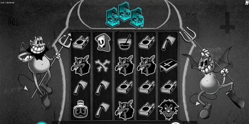 SixSixSix slot gameplay