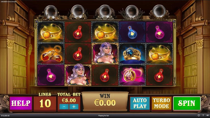 Sorcerer's Guild of Magic slot gameplay