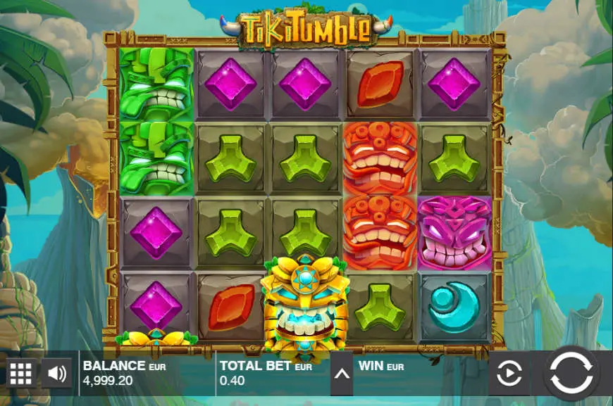 Tiki Tumble slot gameplay