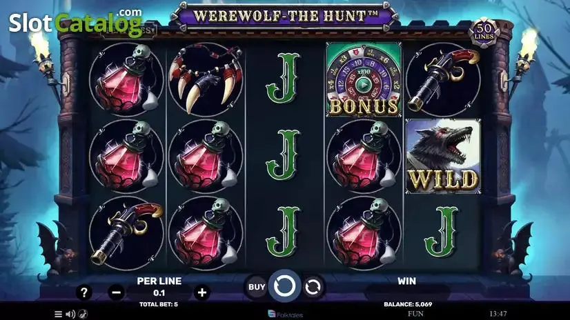 Werewolf – The Hunt slot gameplay