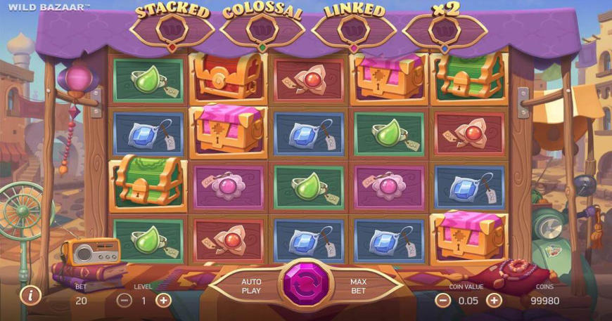 Wild Bazaar slot gameplay