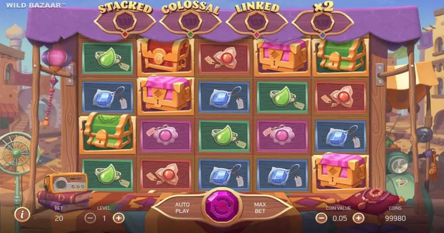 Wild Bazaar slot gameplay
