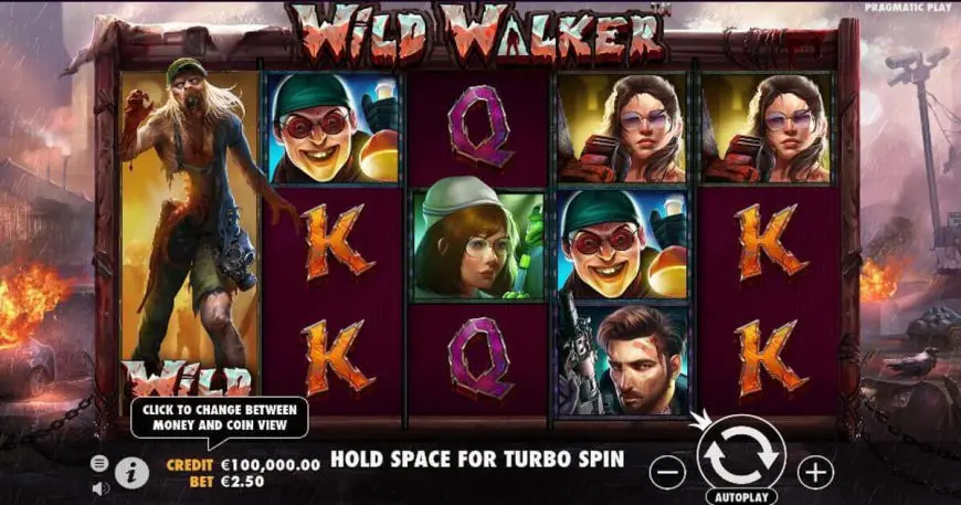 Wild Walker slot gameplay