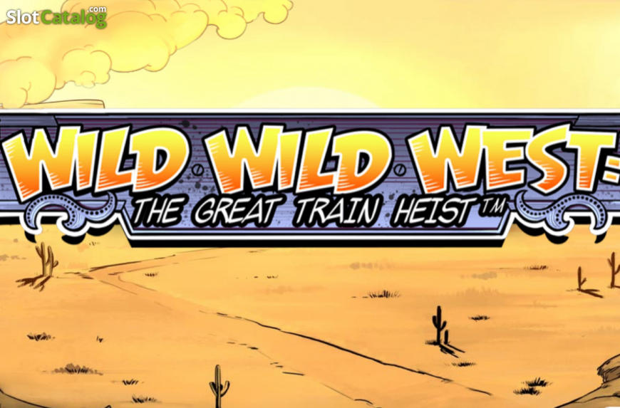 Wild Wild West: The Great Train Heist slot gameplay