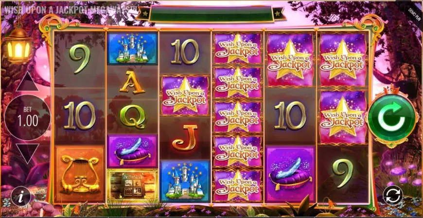 Wish Upon a Jackpot Megaways slot gameplay