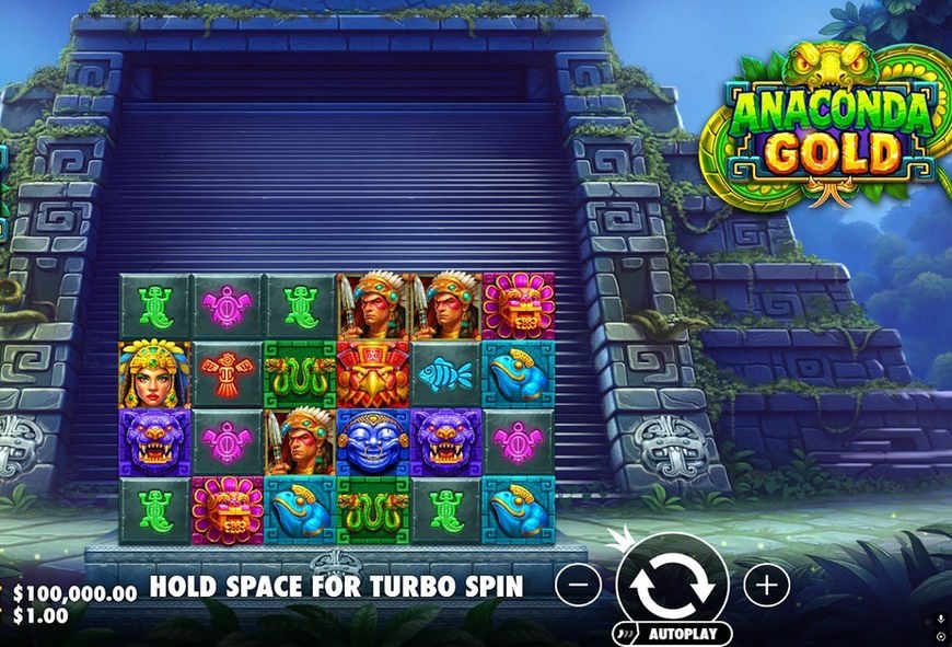 Anaconda Gold slot gameplay