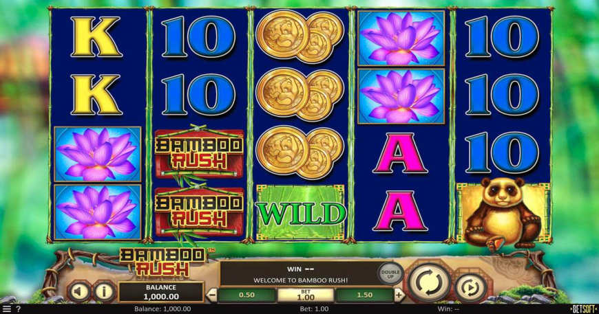 Bamboo Rush slot gameplay