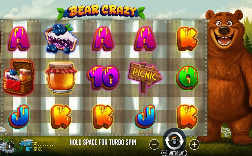 Bear Crazy slot gameplay
