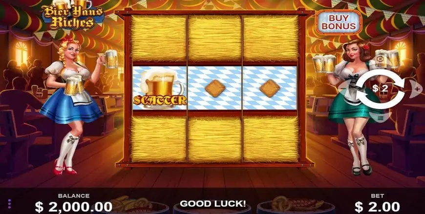 Bier Haus Riches slot gameplay