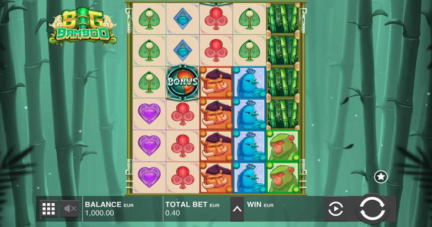 Big Bamboo slot gameplay