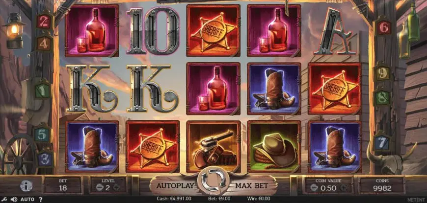 Dead or Alive 2 slot gameplay screenshot