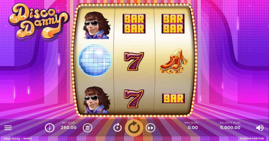 Disco Danny slot gameplay