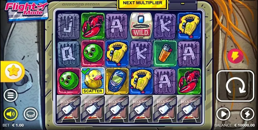 Flight Mode slot gameplay