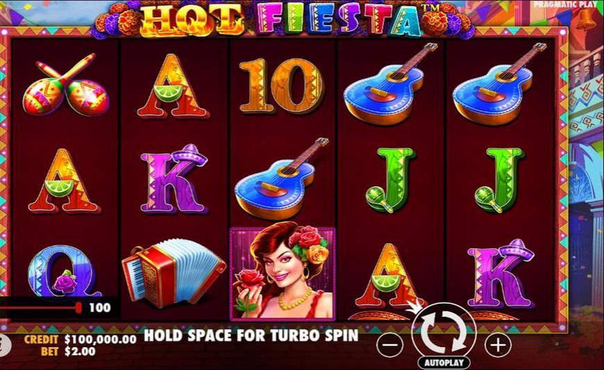 Hot Fiesta slot gameplay