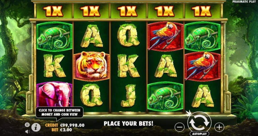 Jungle Gorilla slot gameplay