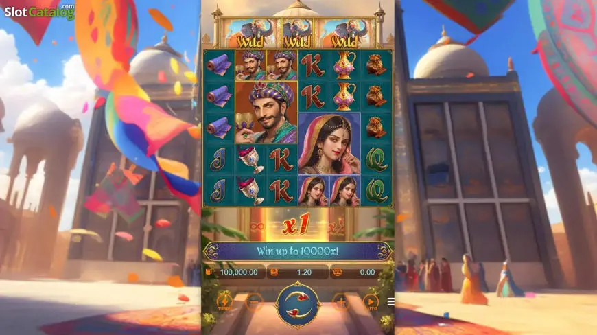 Majestic Empire slot gameplay screenshot