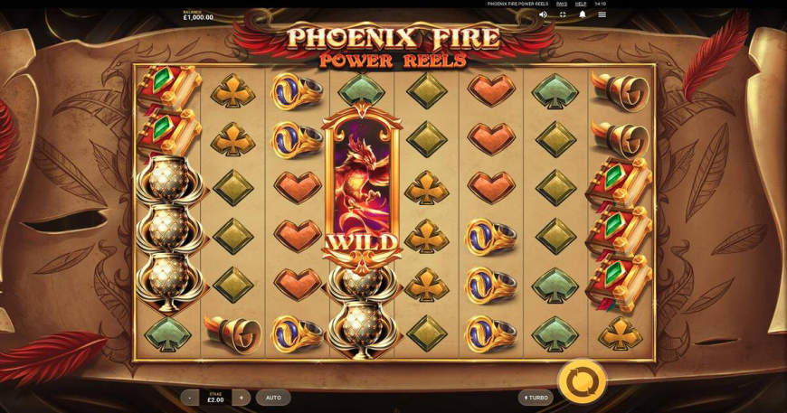 Phoenix Fire Power Reels slot gameplay