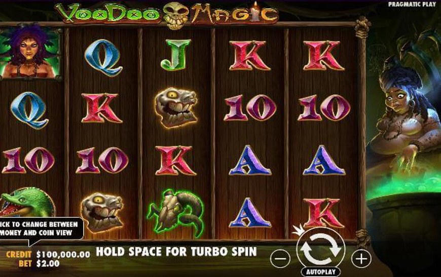 Voodoo Magic slot gameplay