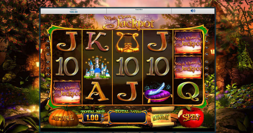 Wish Upon A Jackpot slot gameplay screenshot